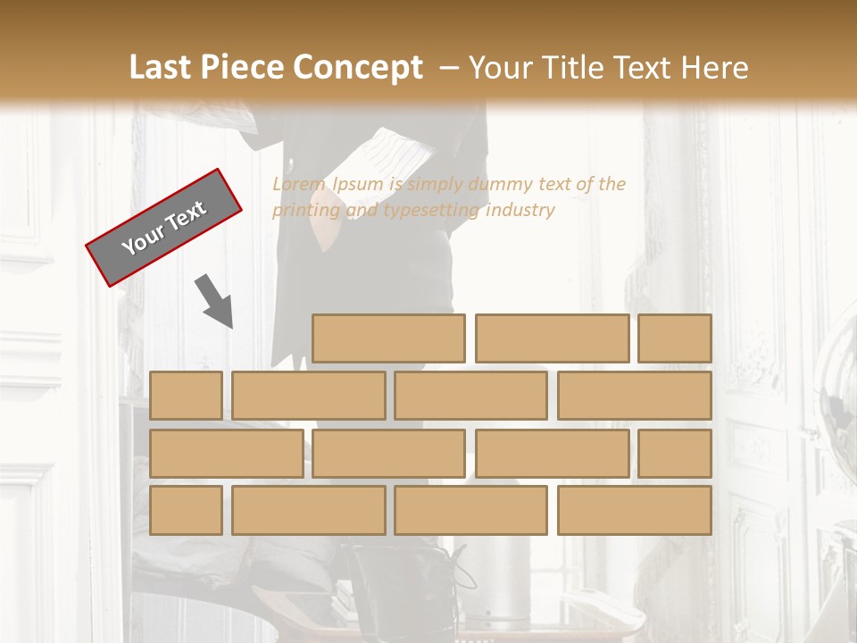 Style Person Arm PowerPoint Template