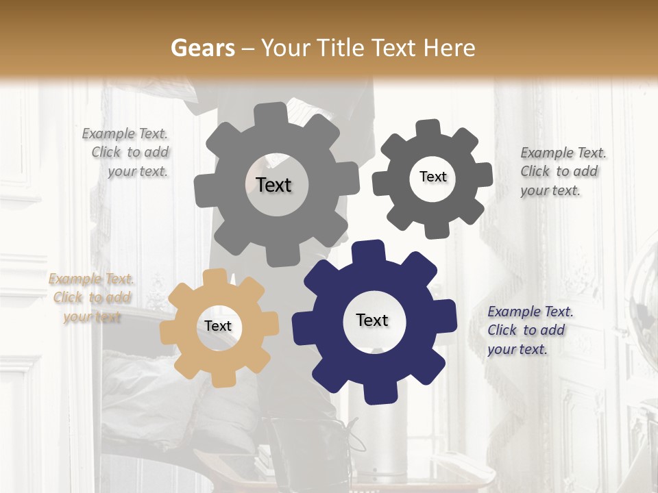 Style Person Arm PowerPoint Template