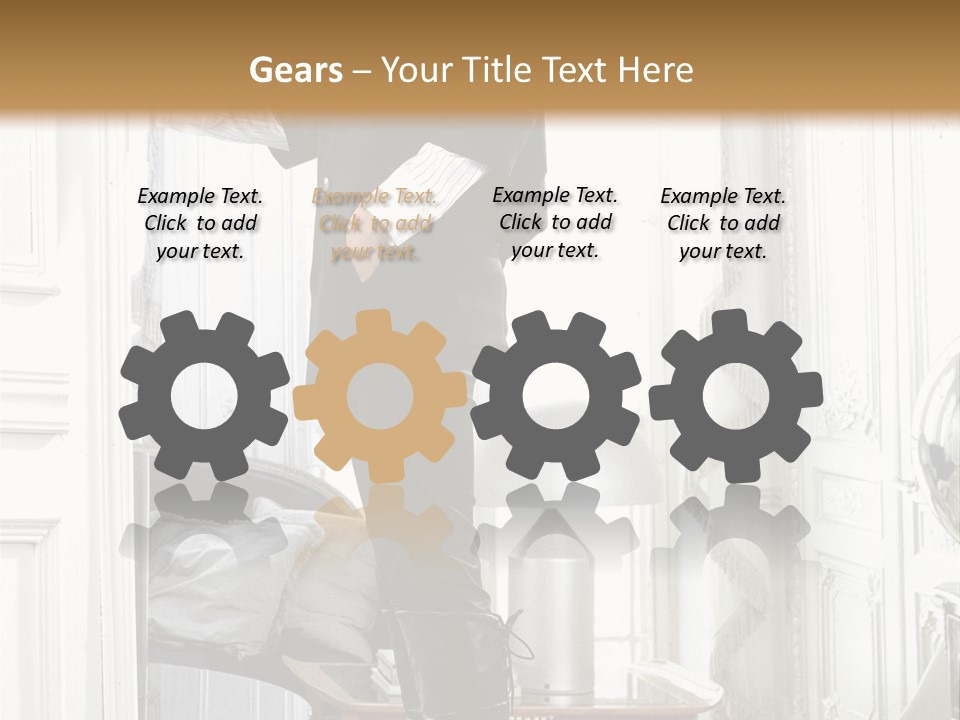 Style Person Arm PowerPoint Template