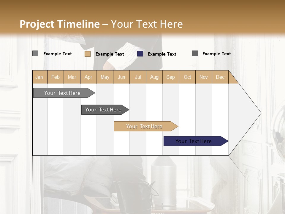 Style Person Arm PowerPoint Template