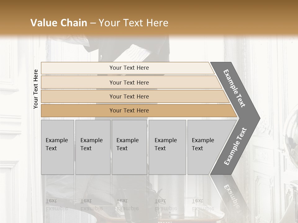 Style Person Arm PowerPoint Template