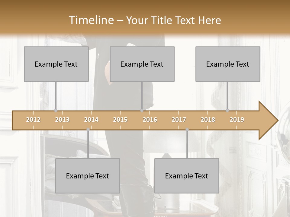 Style Person Arm PowerPoint Template