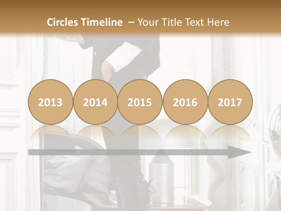 Style Person Arm PowerPoint Template