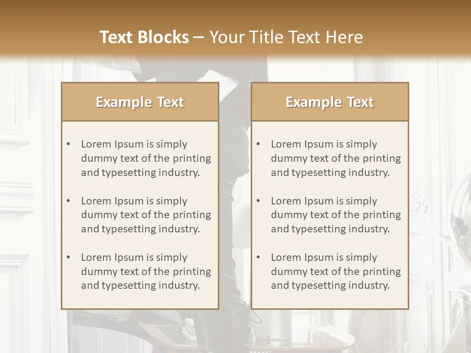 Style Person Arm PowerPoint Template