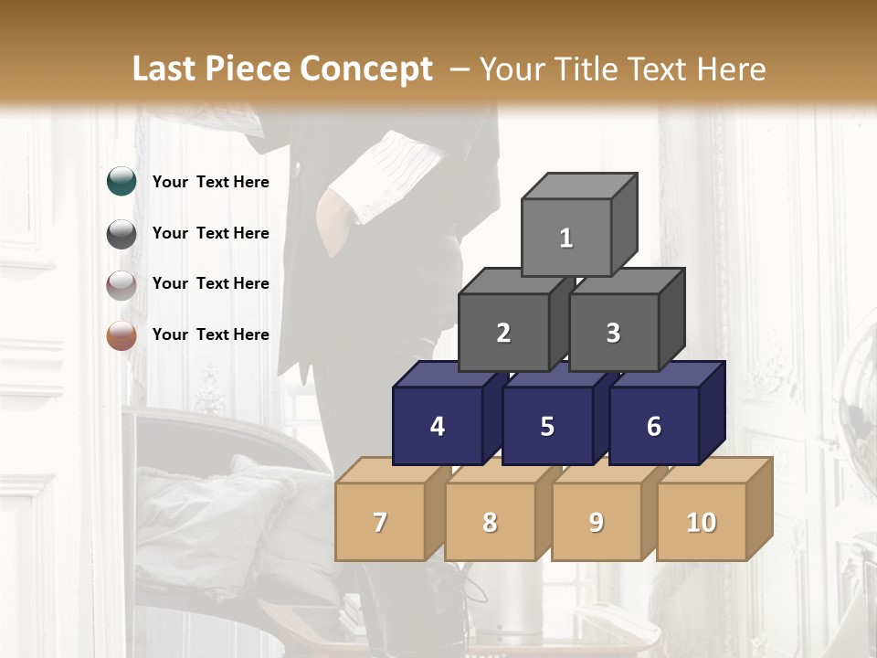 Style Person Arm PowerPoint Template