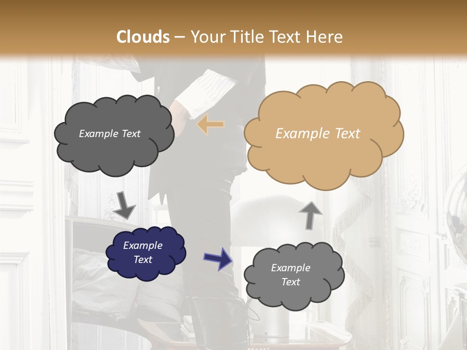 Style Person Arm PowerPoint Template
