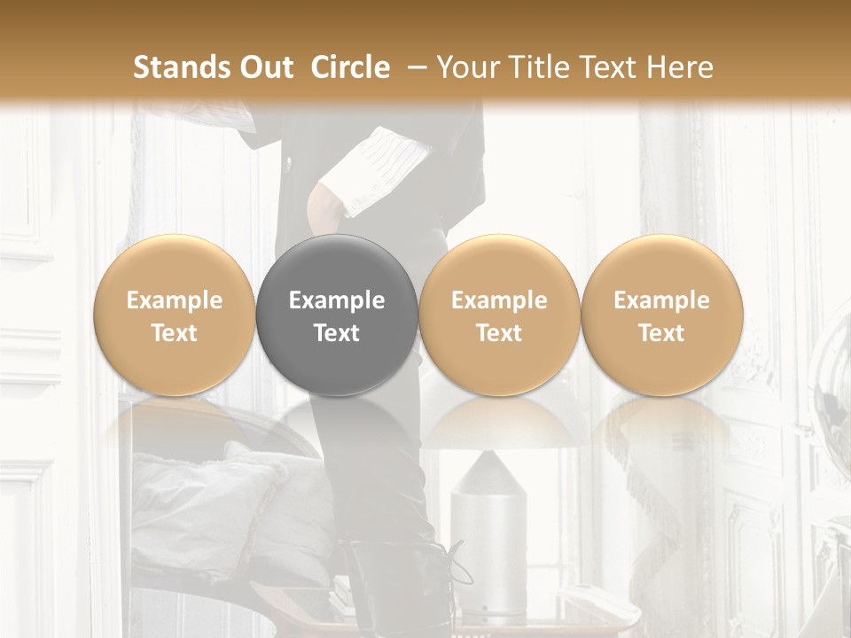 Style Person Arm PowerPoint Template