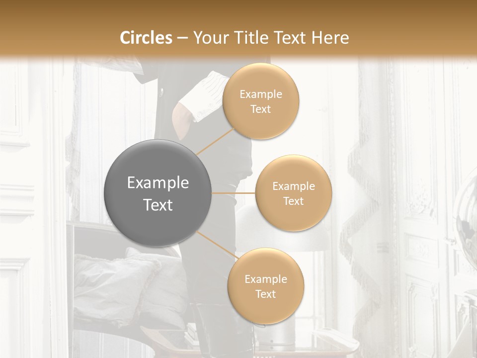 Style Person Arm PowerPoint Template