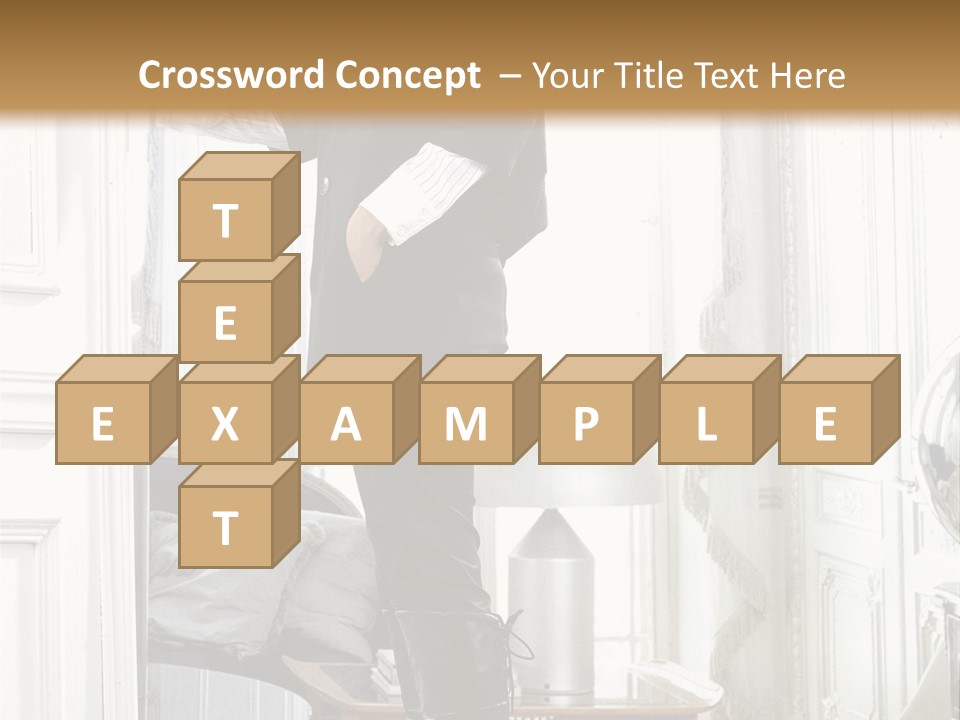 Style Person Arm PowerPoint Template