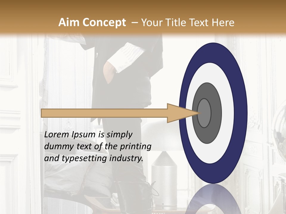 Style Person Arm PowerPoint Template