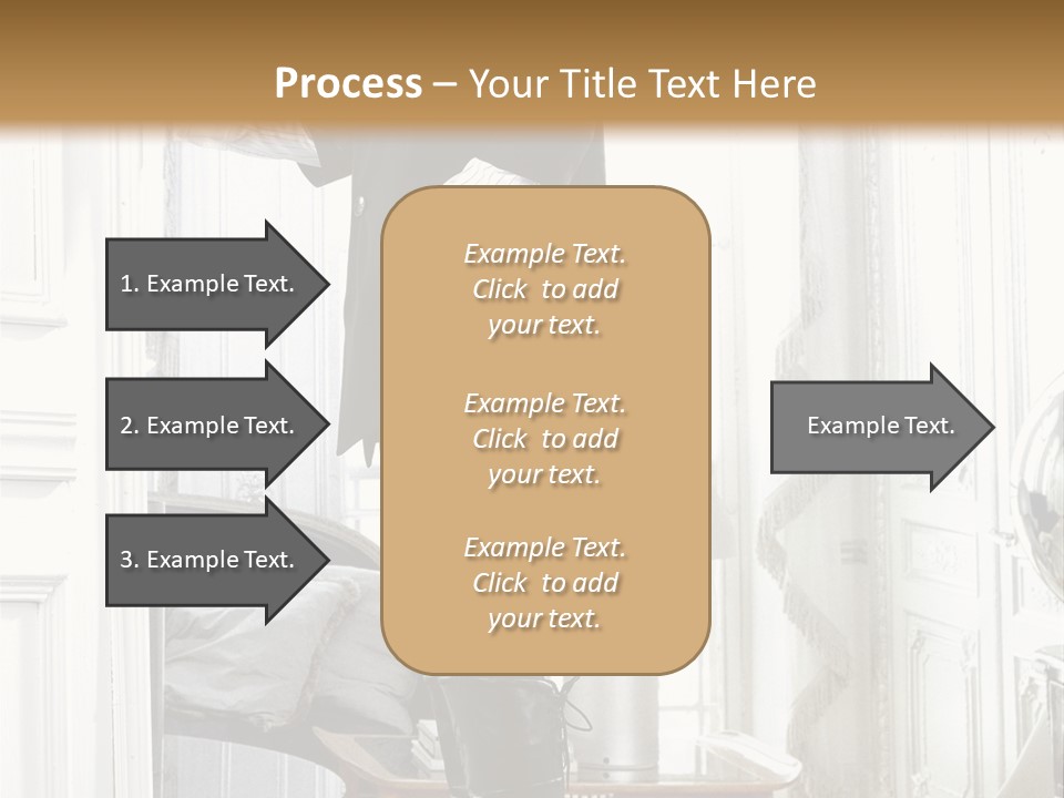 Style Person Arm PowerPoint Template