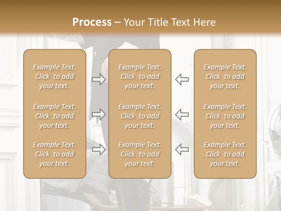 Style Person Arm PowerPoint Template