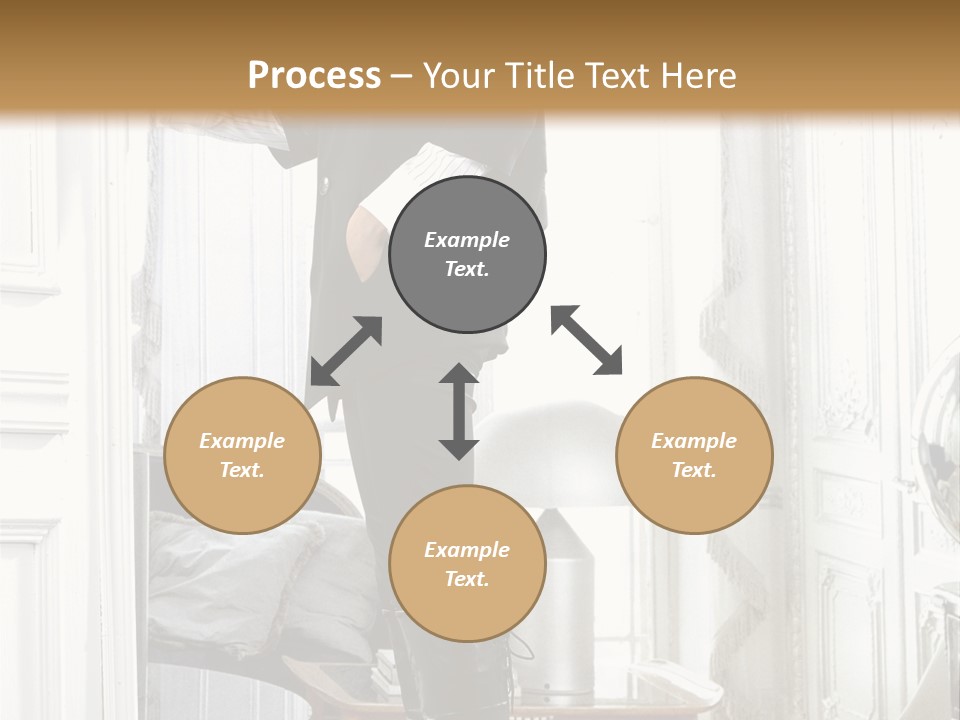 Style Person Arm PowerPoint Template