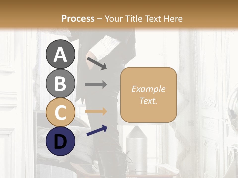 Style Person Arm PowerPoint Template