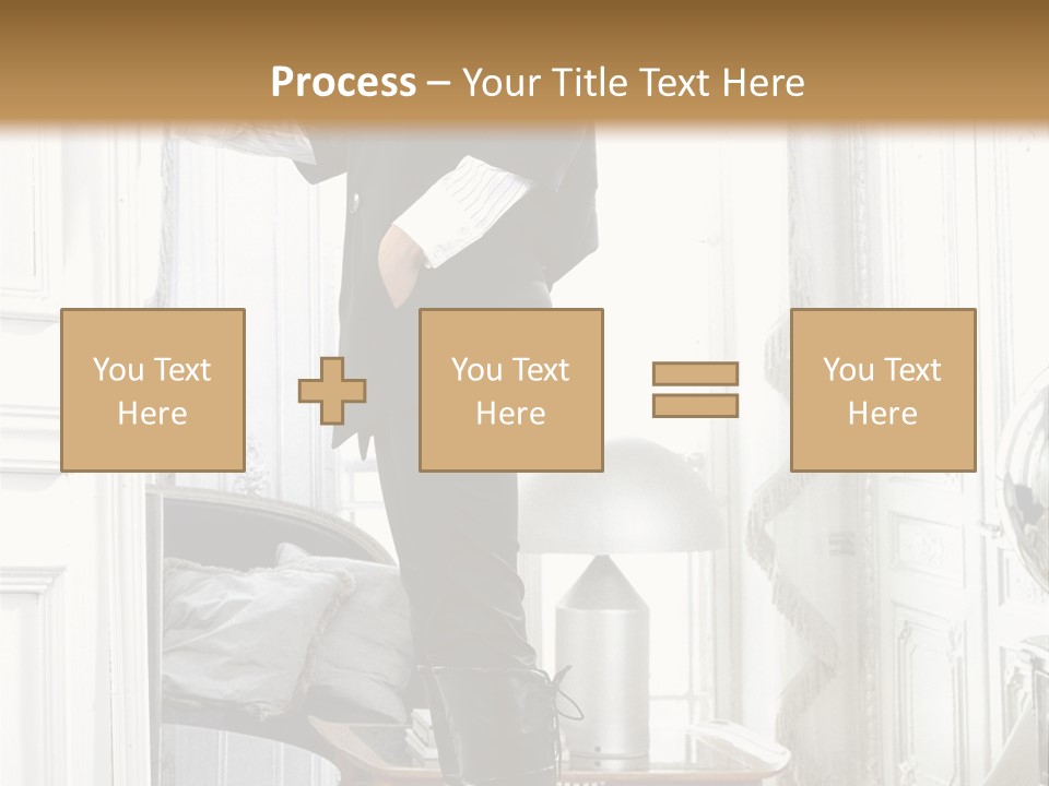 Style Person Arm PowerPoint Template