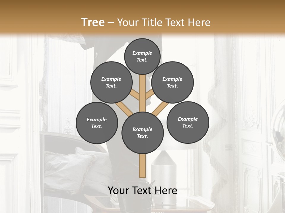 Style Person Arm PowerPoint Template