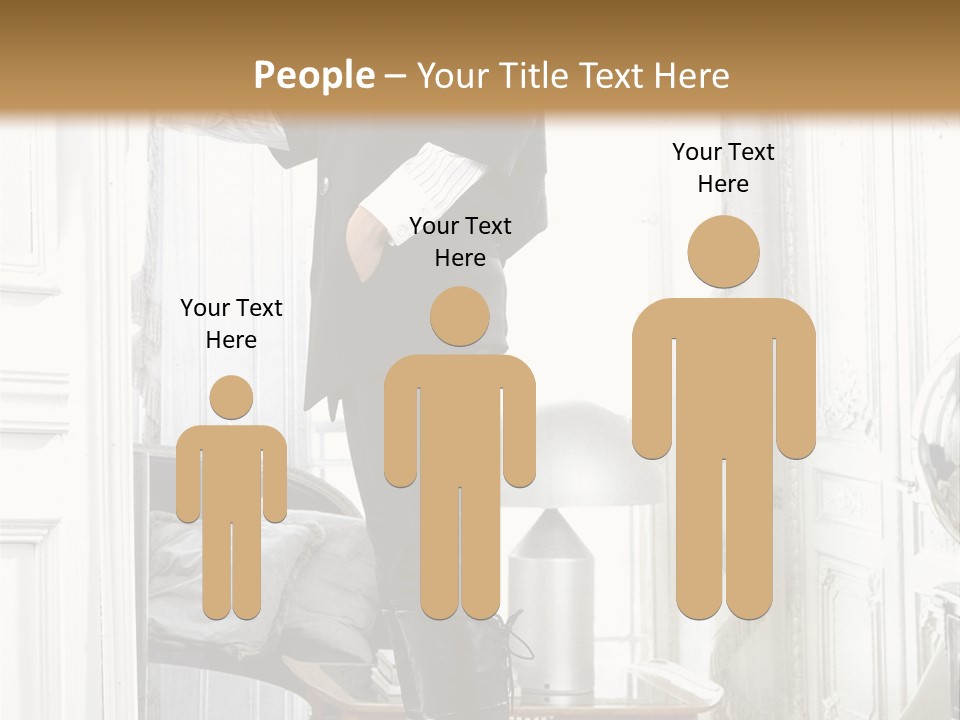 Style Person Arm PowerPoint Template