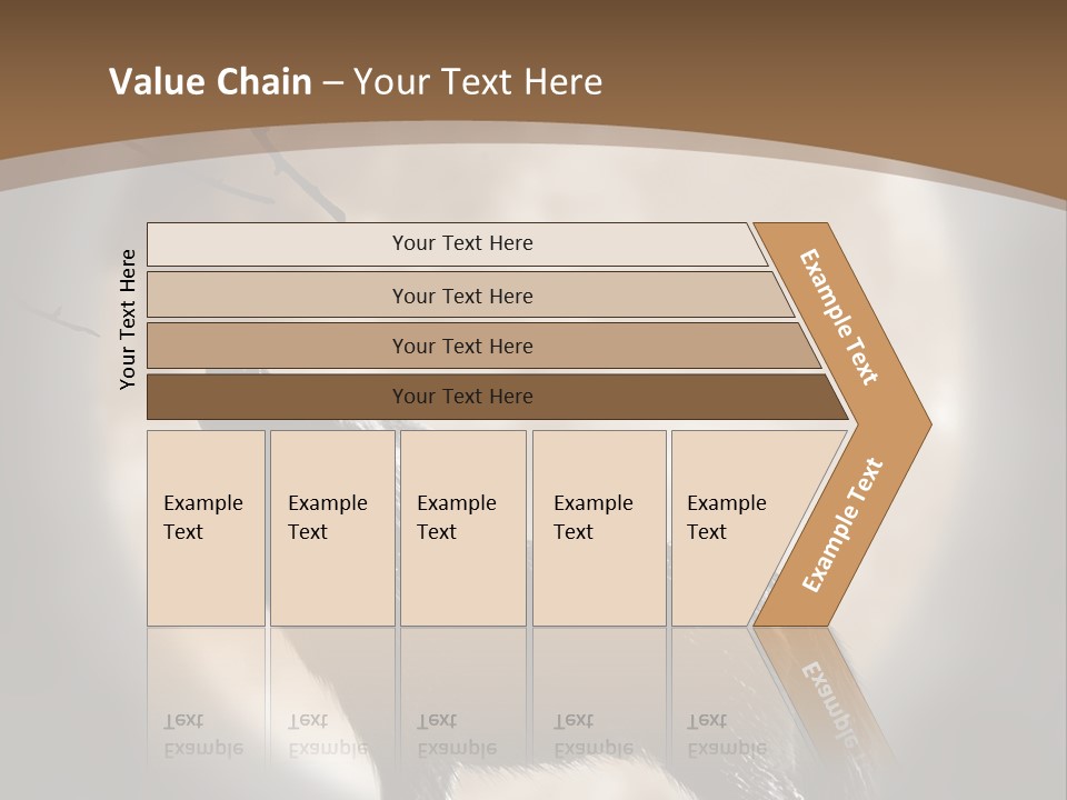 Wolf Howling At Moon PowerPoint Template