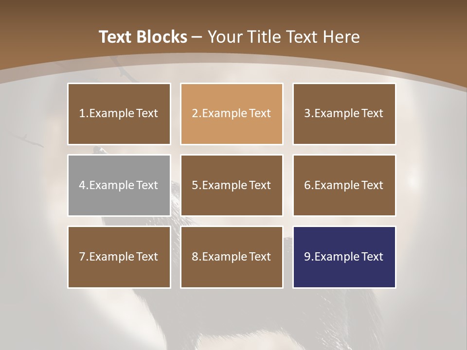 Wolf Howling At Moon PowerPoint Template