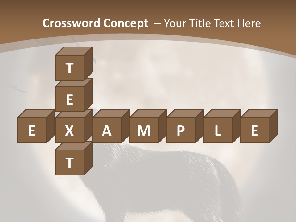 Wolf Howling At Moon PowerPoint Template