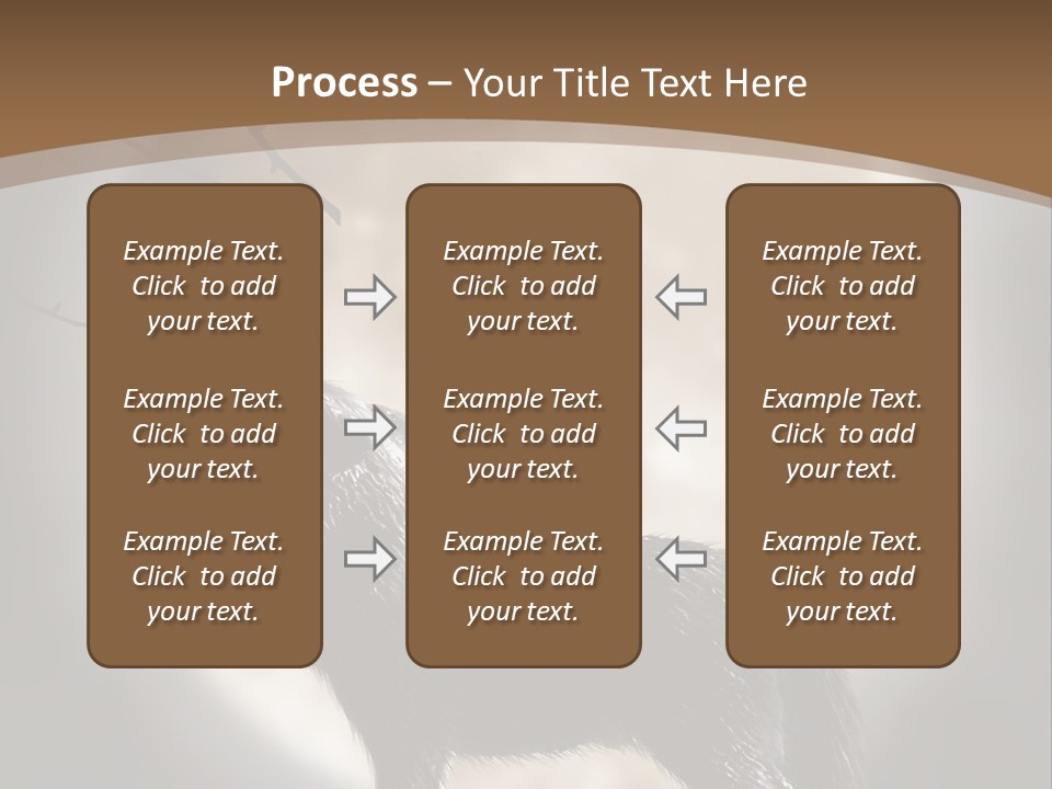 Wolf Howling At Moon PowerPoint Template