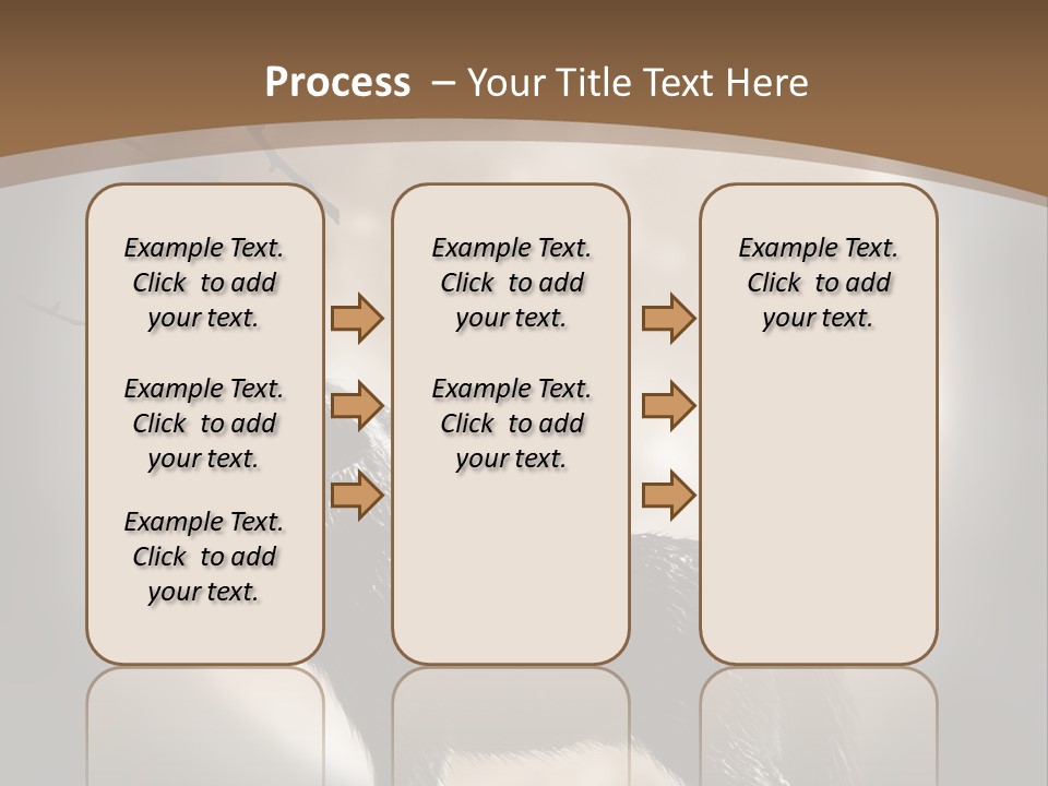 Wolf Howling At Moon PowerPoint Template