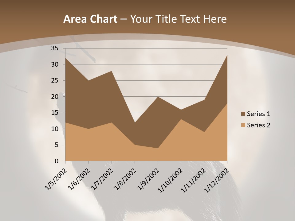 Wolf Howling At Moon PowerPoint Template