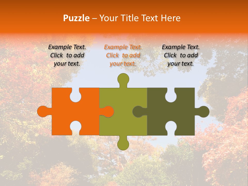 Forests Clipart PowerPoint Template