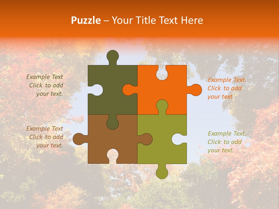 Forests Clipart PowerPoint Template