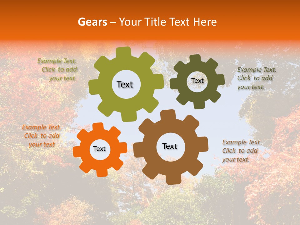 Forests Clipart PowerPoint Template