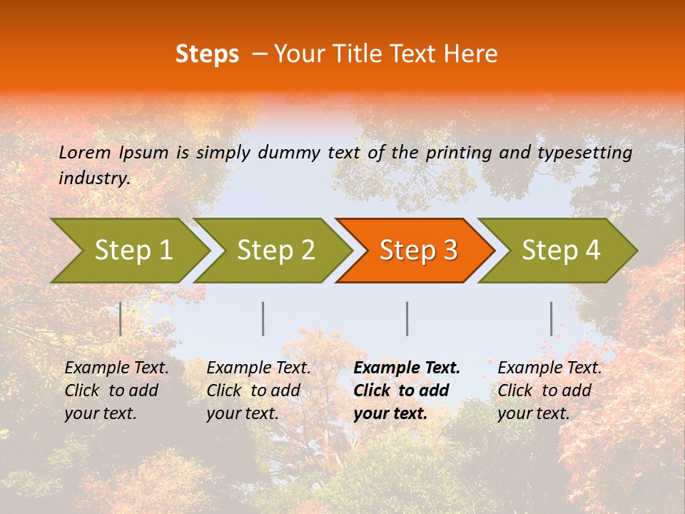 Forests Clipart PowerPoint Template