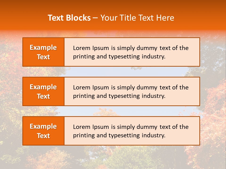 Forests Clipart PowerPoint Template