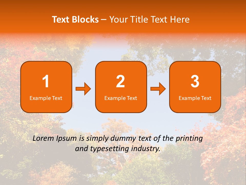 Forests Clipart PowerPoint Template