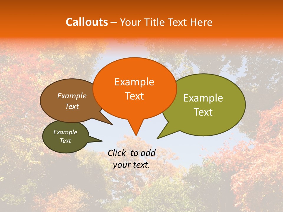 Forests Clipart PowerPoint Template