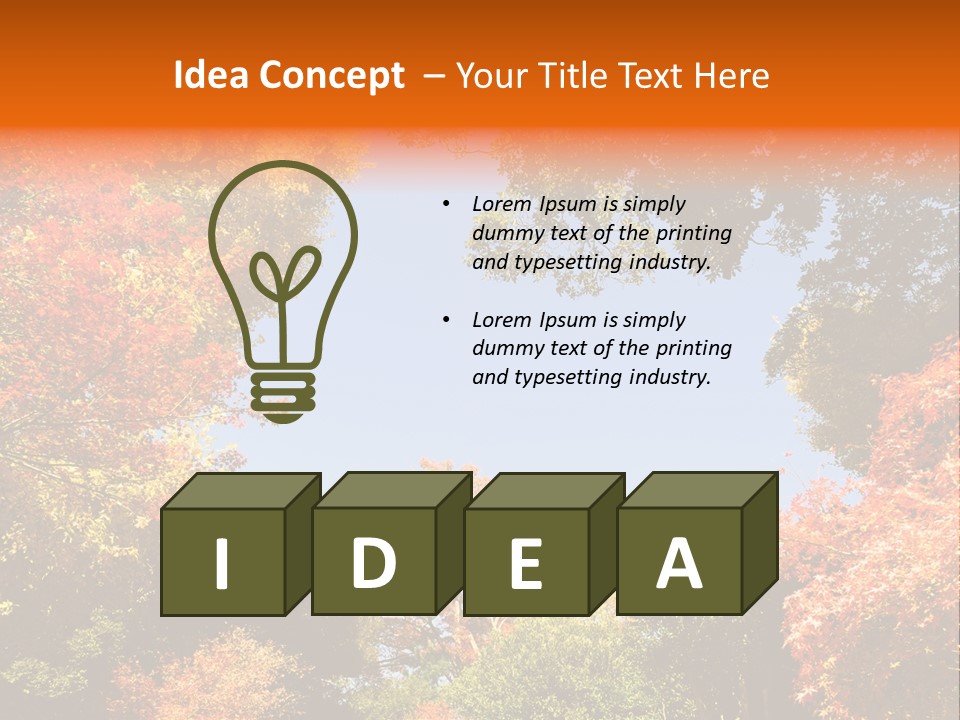 Forests Clipart PowerPoint Template