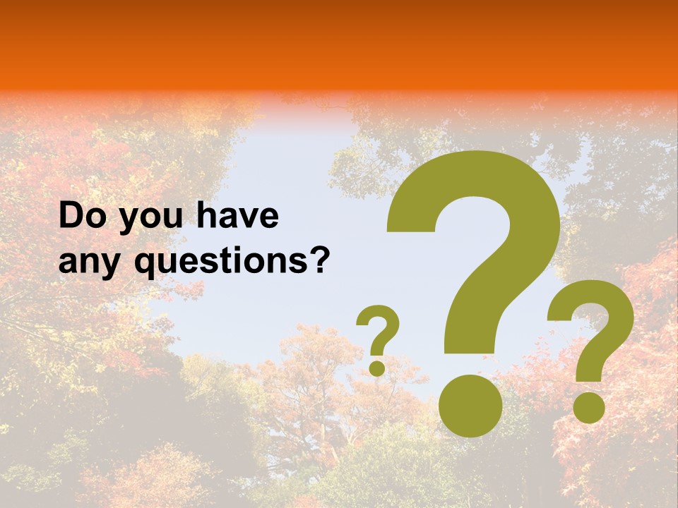 Forests Clipart PowerPoint Template