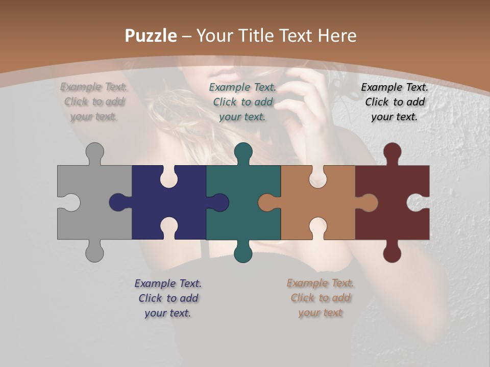 Elegance Feminine Makeup PowerPoint Template