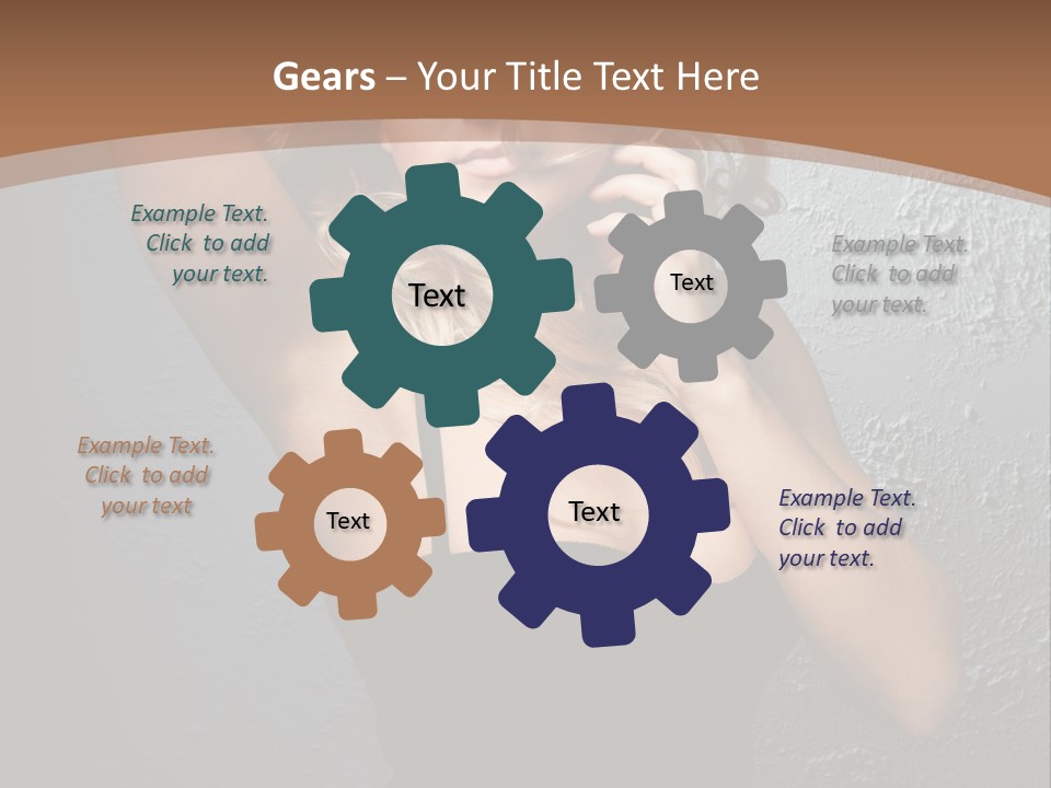 Elegance Feminine Makeup PowerPoint Template