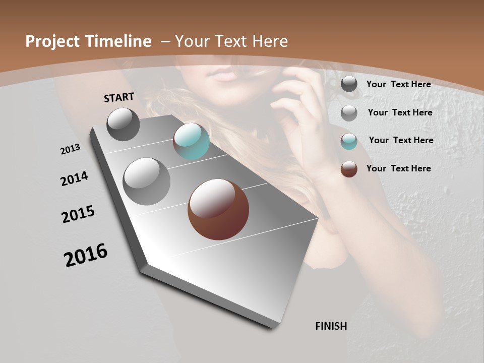 Elegance Feminine Makeup PowerPoint Template
