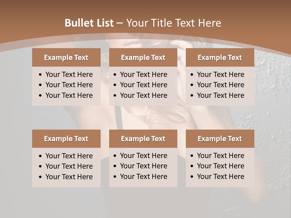 Elegance Feminine Makeup PowerPoint Template