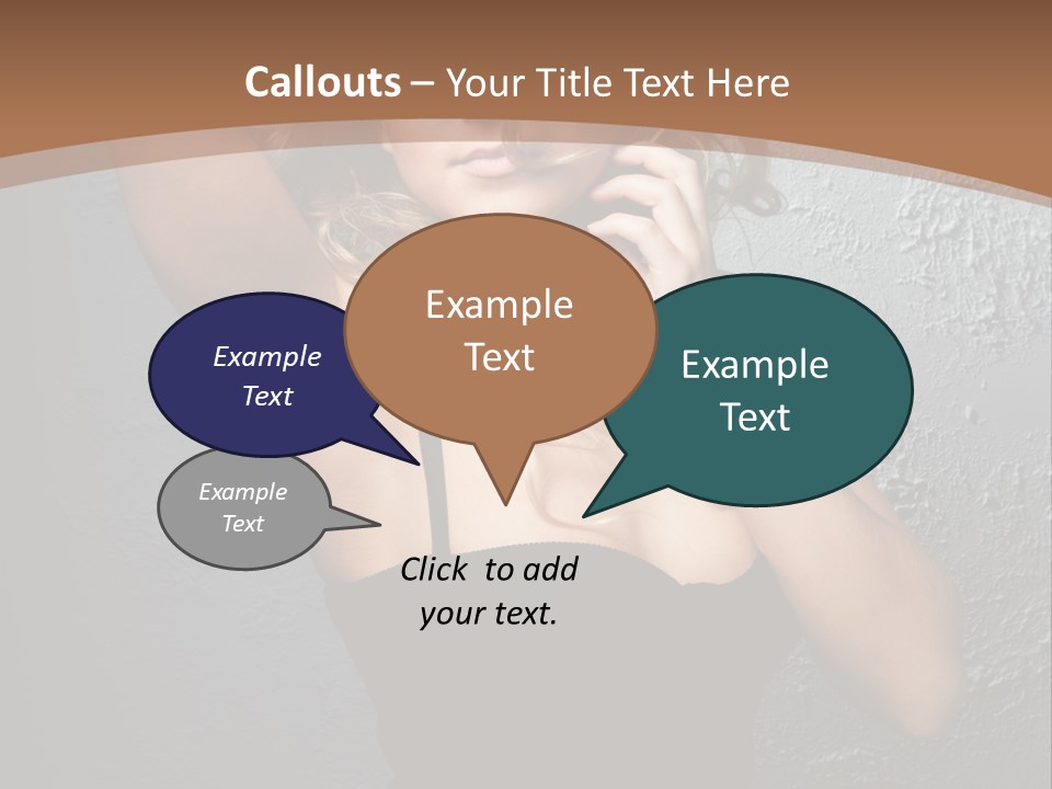 Elegance Feminine Makeup PowerPoint Template