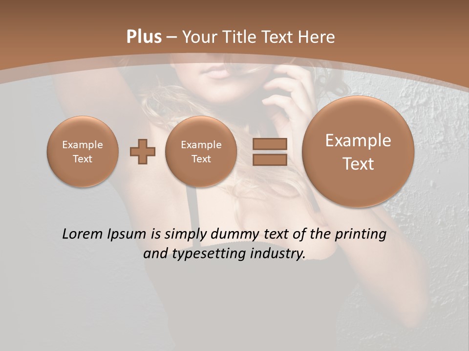 Elegance Feminine Makeup PowerPoint Template