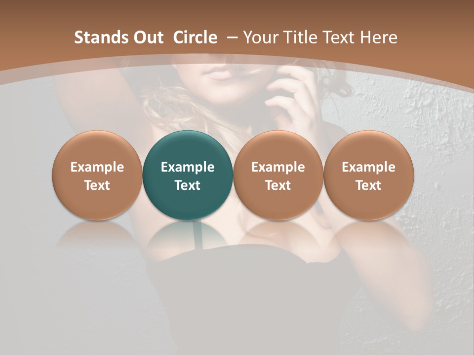 Elegance Feminine Makeup PowerPoint Template