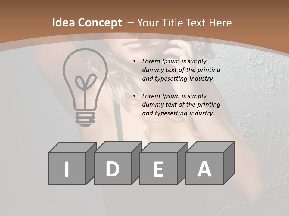 Elegance Feminine Makeup PowerPoint Template