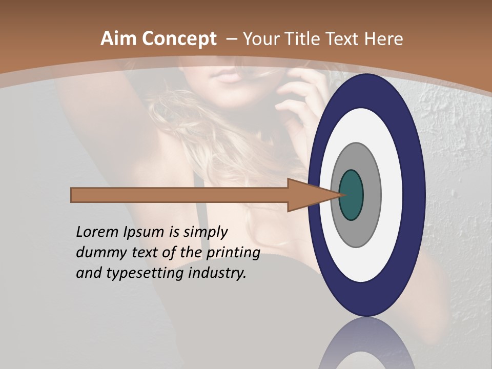 Elegance Feminine Makeup PowerPoint Template