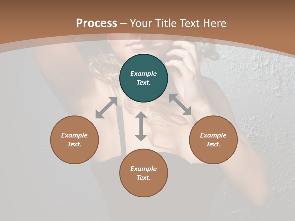 Elegance Feminine Makeup PowerPoint Template