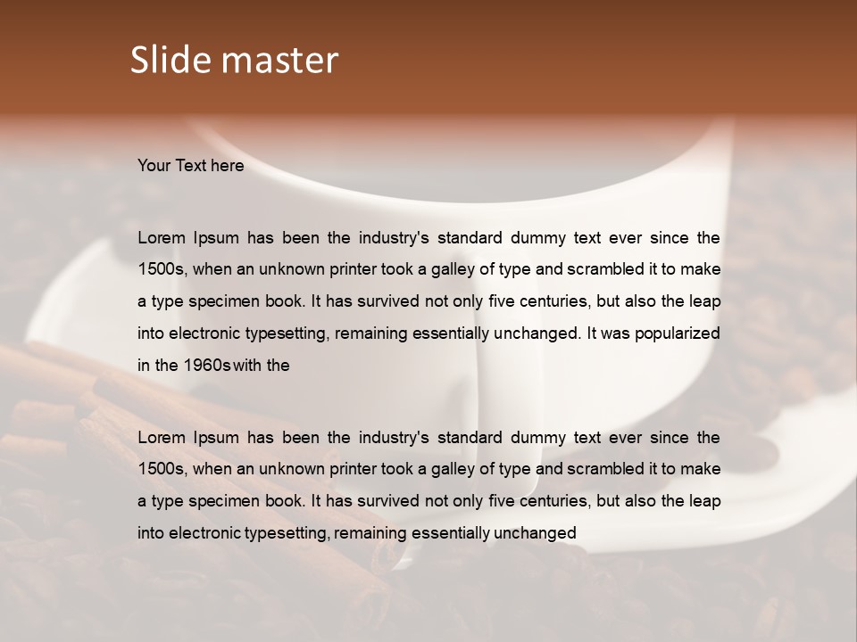 Delicious Gourmet Spice PowerPoint Template