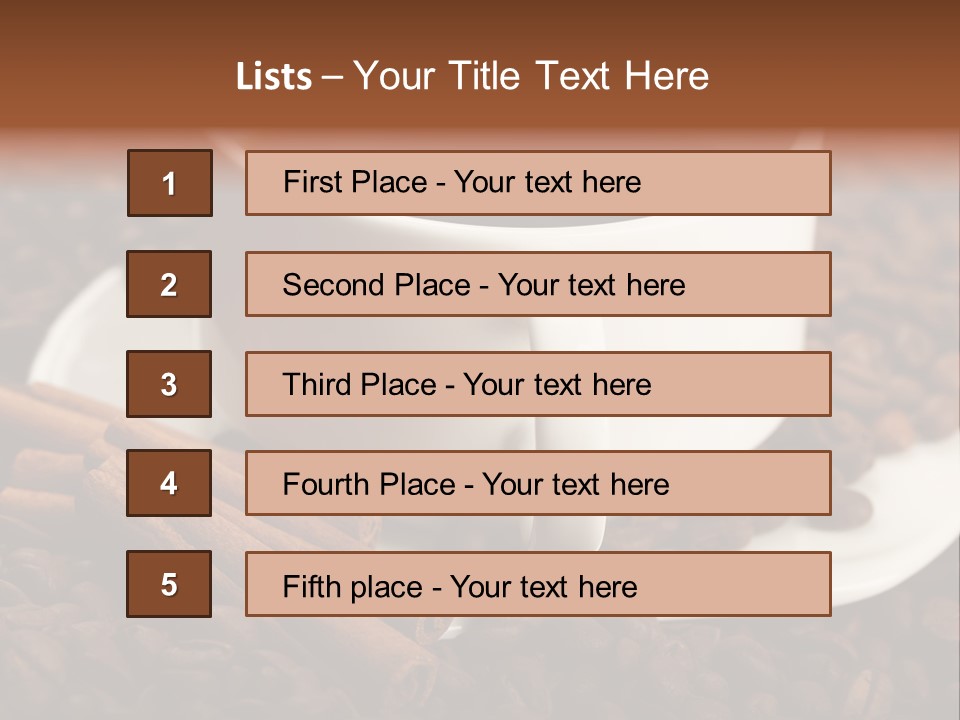 Delicious Gourmet Spice PowerPoint Template