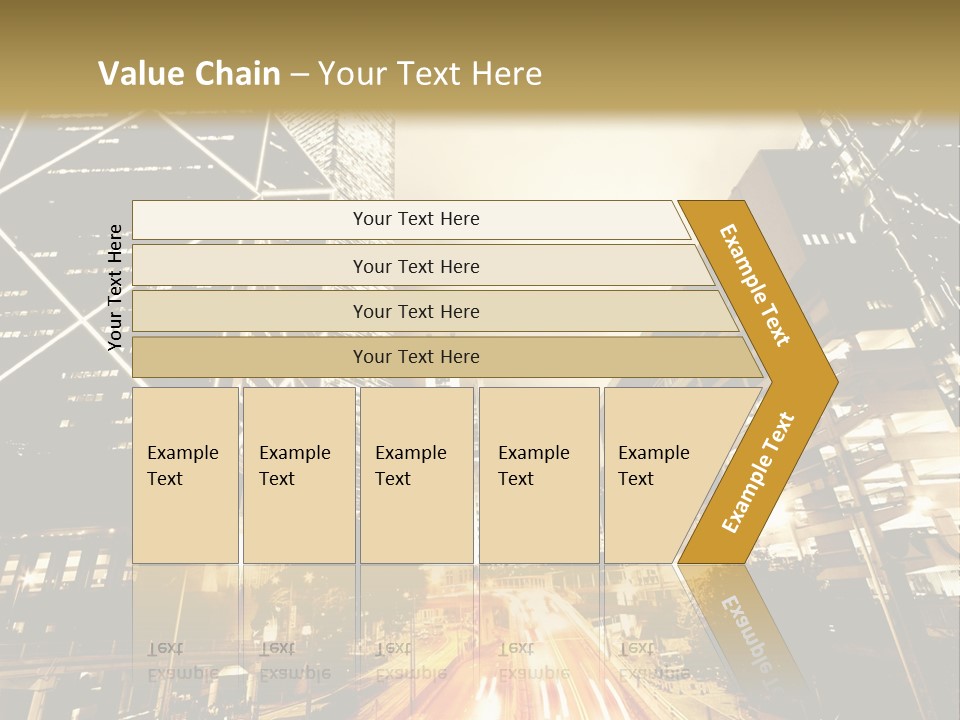 Night Street PowerPoint Template