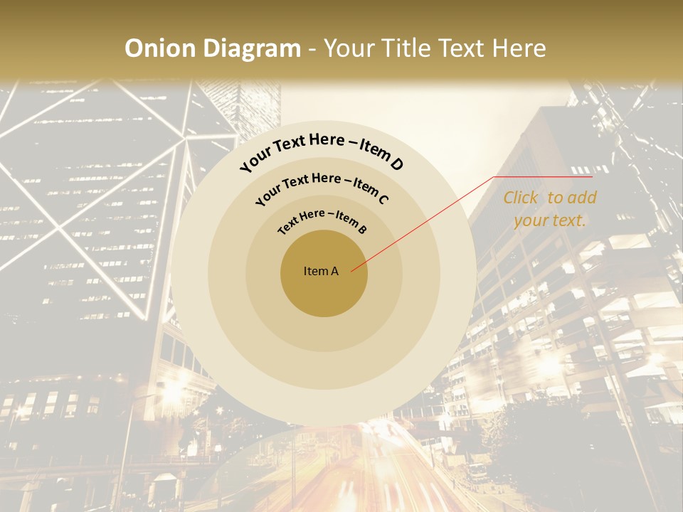 Night Street PowerPoint Template